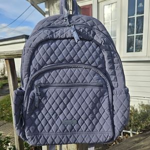 Vera bradley essential backpack, nwt. Extra Large, carbon gray